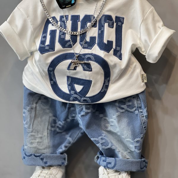 تیشرت شلوارک جین